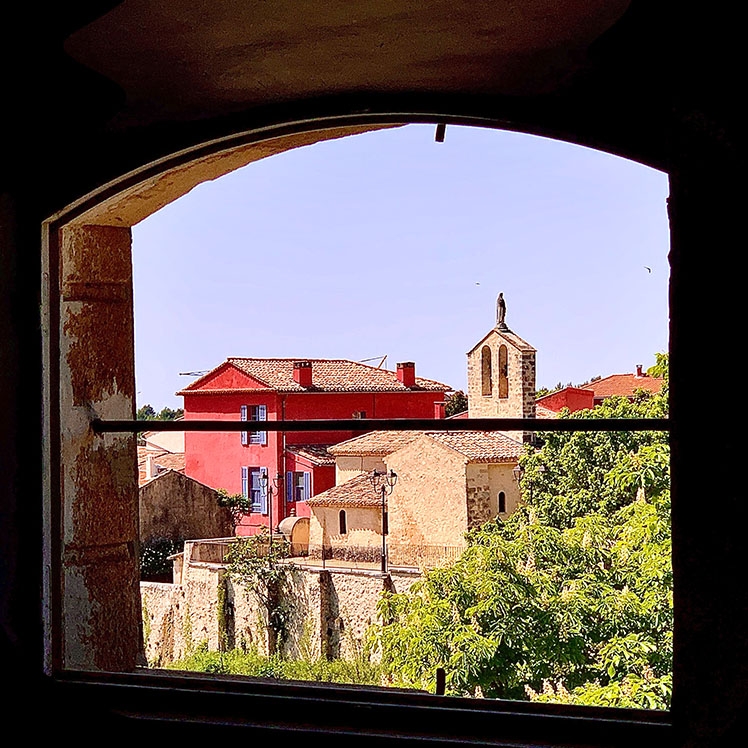 Vue sur le village