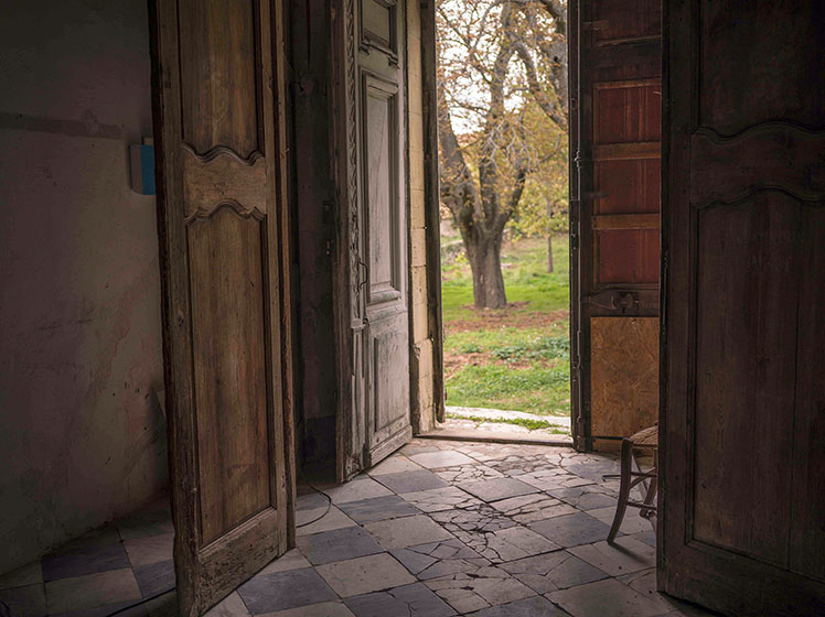 Entrée du château du Grand-Pré