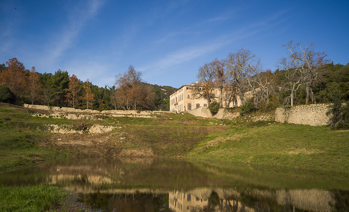 Les jardins du château du Grand-Pré à Vitrolles-en-Lubéron