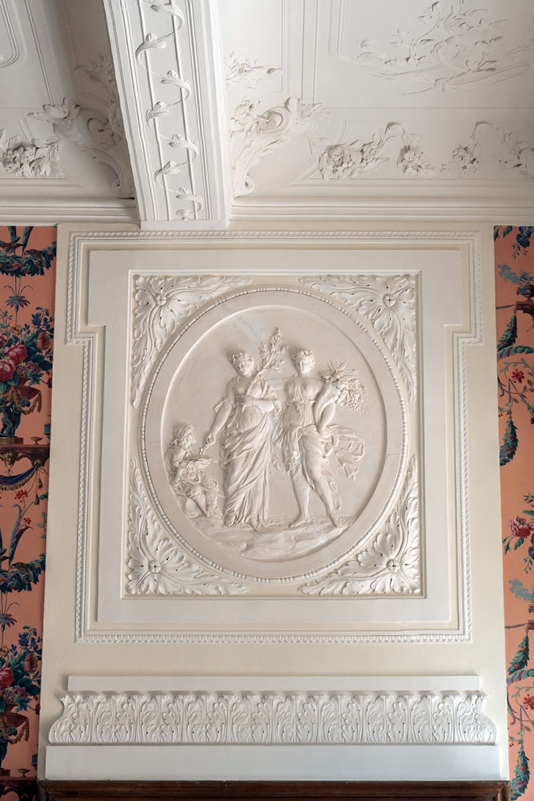 Le grand escalier avant restauration