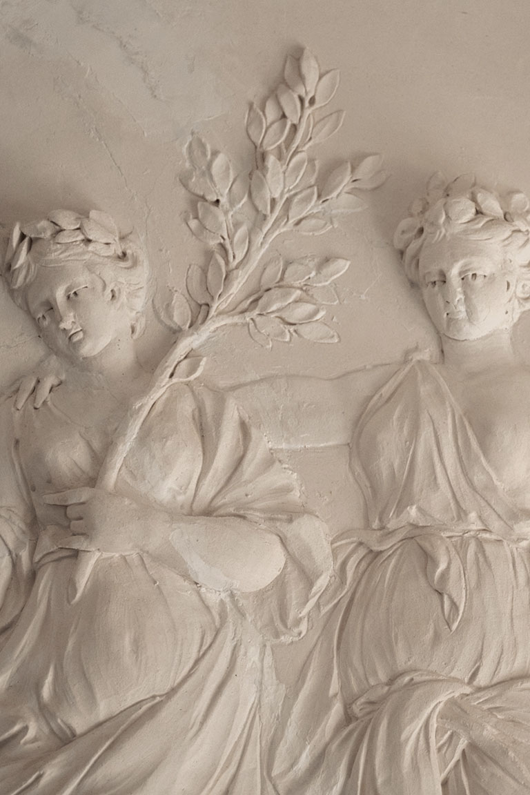 Le grand escalier avant restauration
